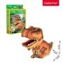 Cubic Fun - National Geographic Dinozauri Puzzle 3D Tiranozaur 47 piese Cubic Fun - 2